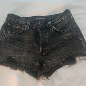 Denim Forum The Ex Boyfriend Jean Shorts